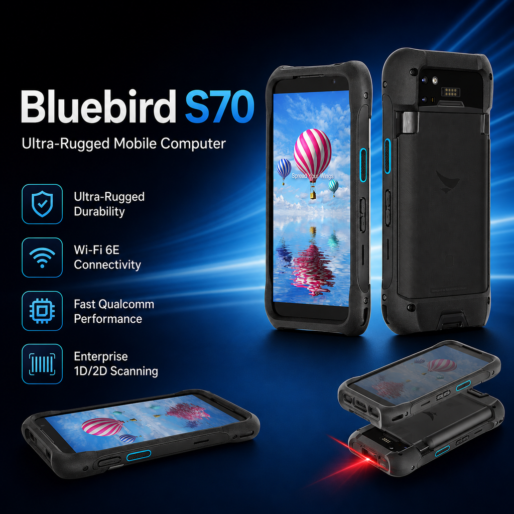 Bluebird S70 Ultra-Rugged Android Mobile Computer | Wi-fi