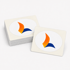 Oval Kiss-Cut Stickers