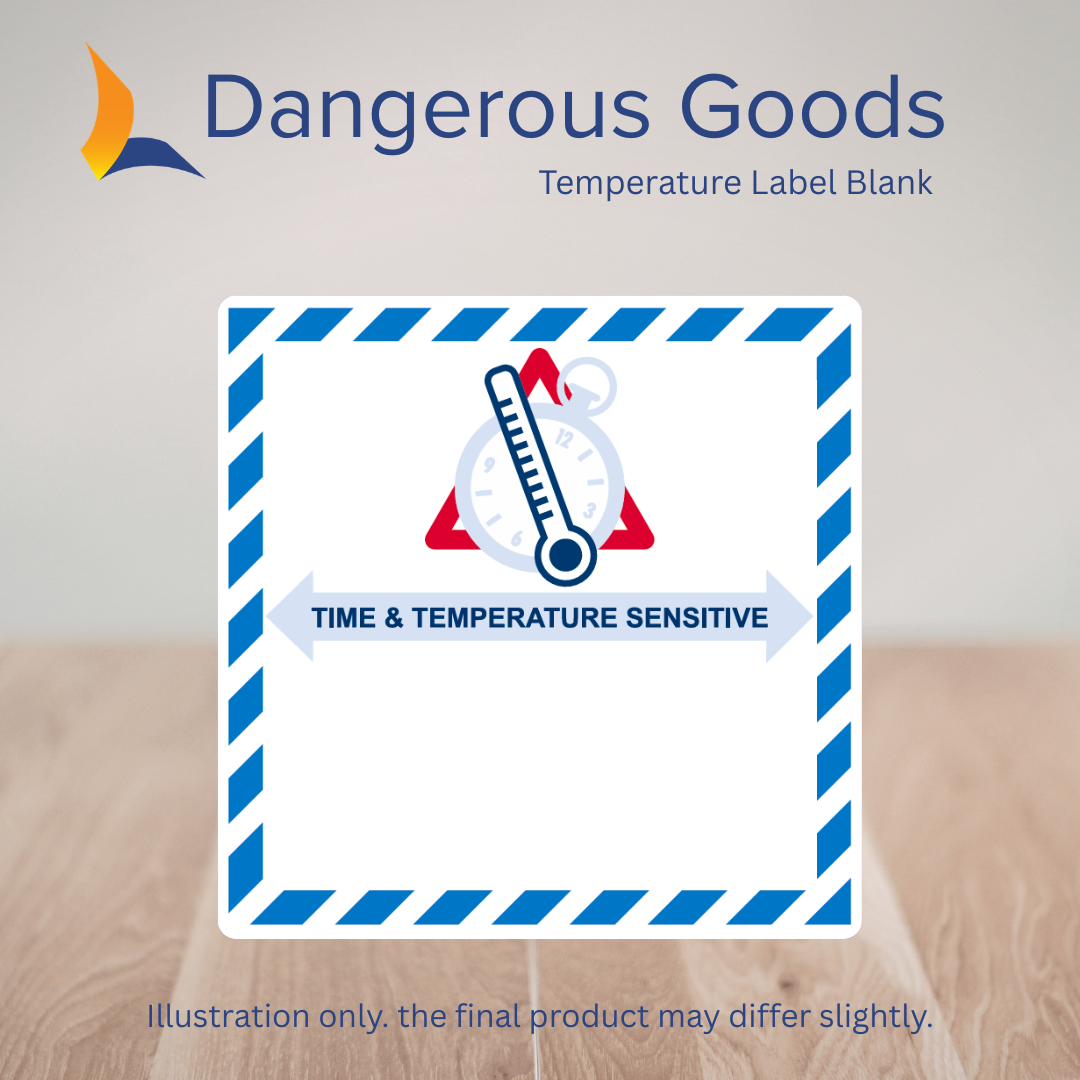 Temperature Label Blank
