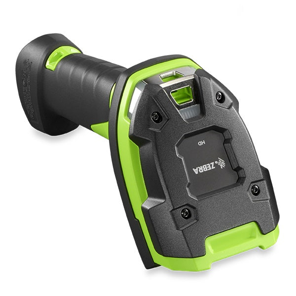 Zebra DS3678 Industrial Green High Performance 1D/2D Cordless Handheld Barcode Scanner Kit