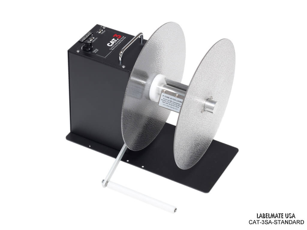 Labelmate CAT-3SA Standard Heavy-Duty Label Rewinder – Label Power Pty Ltd