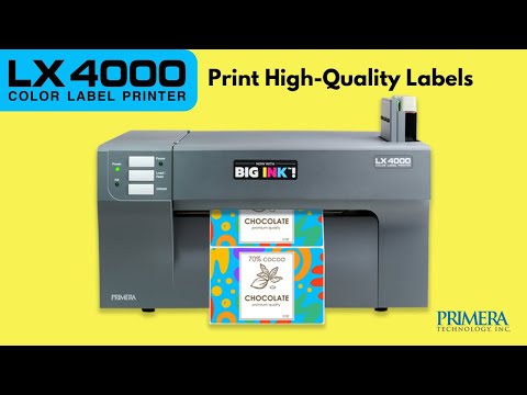 Primera LX4000 Dye-Based Colour Label Printer