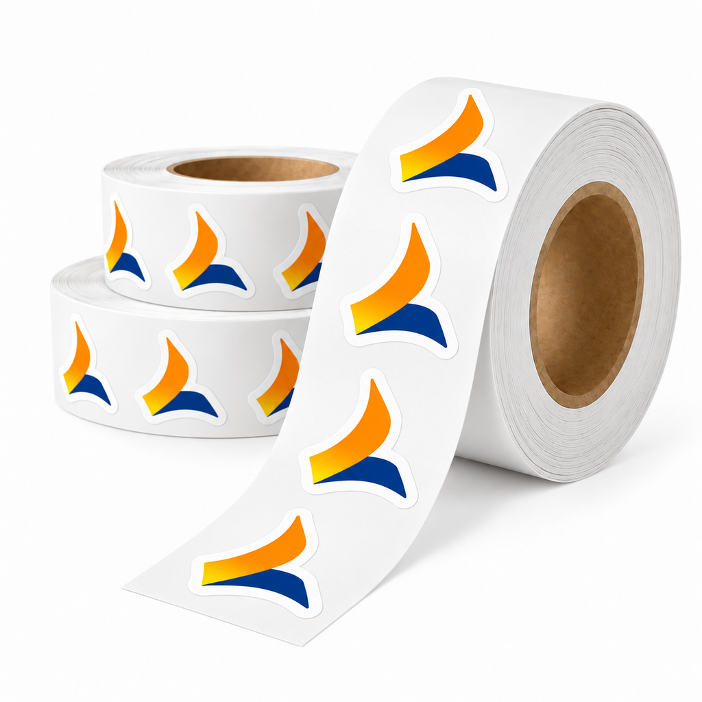 Custom Shape Die-Cut Sticker Rolls