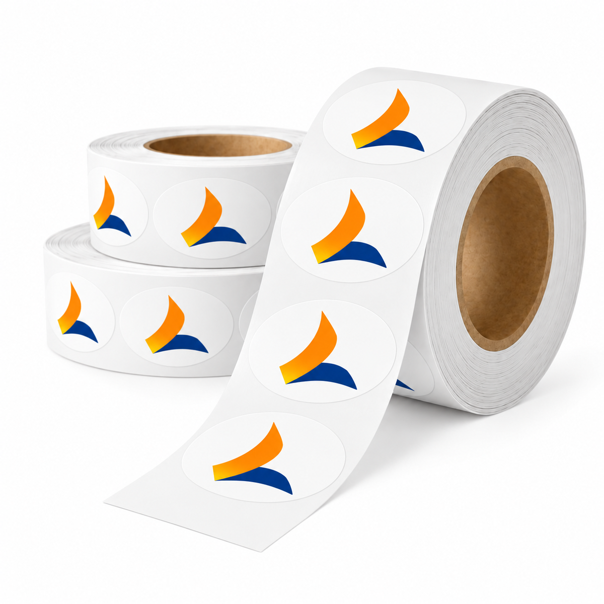 Circle Die-Cut Sticker Rolls