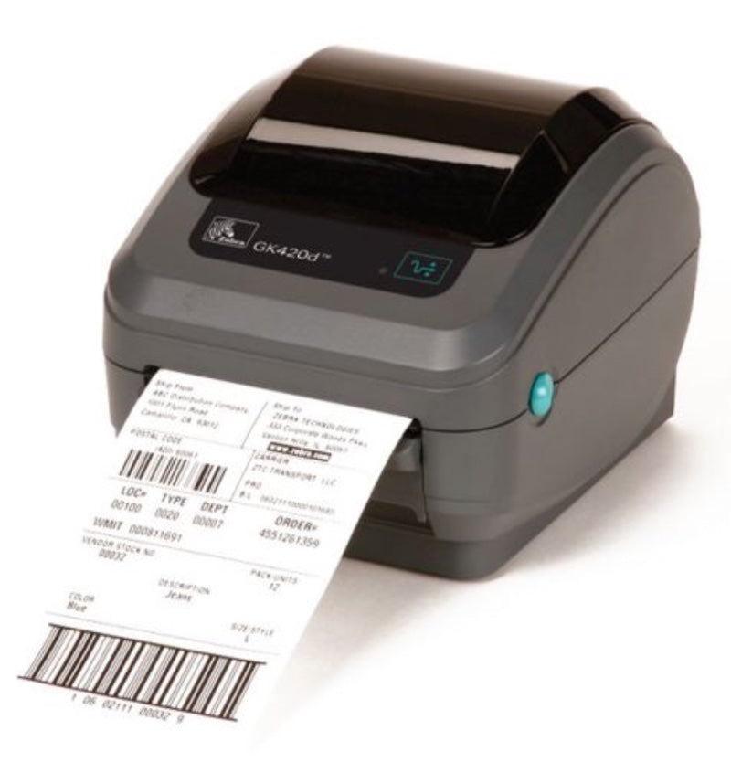 Zebra GK420D direct thermal printer