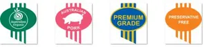 Butcher's Food Packaging Display Labels
