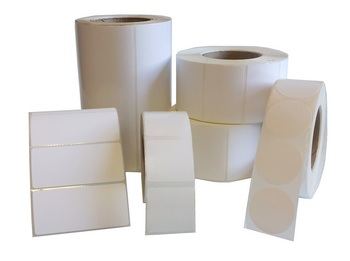 38x38mm Matt inkjet synthetic permanent labels