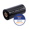 110mmx450m Thermal Wax Ribbon DM456 - Black