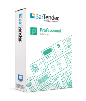 BarTender Professional - Application + 2 Printers 3 Year Subscription (Includes Standard MSA)
