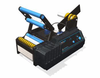 Benchmark Standard Label Applicator + small bottle adaptor, ex demo 