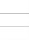 Blank A4 label sheets - 210x99 mm