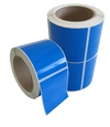 Bright Blue Labels 100 x 100mm