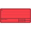 Despatch Labels (570/Roll) 171x80mm - Fluorescent Red