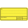 Despatch Labels (570/Roll) 171x80mm - Fluorescent Yellow