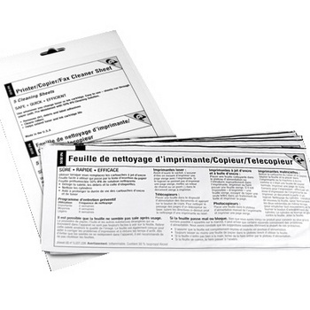 EZ Printer, Copier, Fax Cleaner Sheet