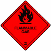 Flammable Gas 2 - Dangerous goods labels