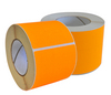 Fluorescent Orange Permanent Labels 101 x 51mm