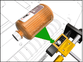 Benchmark accessory - Label orientator  