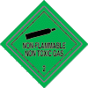 Non-Flammable Non Toxic Gas 2 - Dangerous goods labels