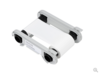 Pebble4 |Dualys3 Ribbon White Monochrome Ribbon