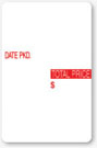 Scale labels 49x76mm Utility A100