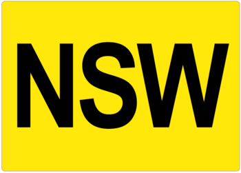 State Label (465/Roll) 150x210mm - NSW