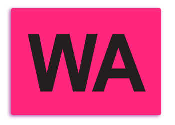 State Label (465/Roll) 150x210mm - WA