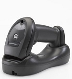 Zebra LI4278 barcode scanner (Device and Cradle - Black)
