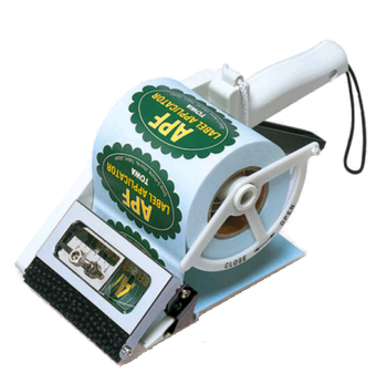 Towa Label Applicator APF-100, Circular Labels - Label Power Australia