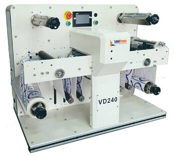 VD240 DIGITAL LABEL DIE CUTTER