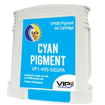 VP495 Cyan pigment ink cartridge