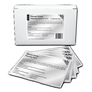 Waffletechnology 50.8mm Thermal Printer Cleaning Card