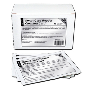 WT-CR80 CLEANING CARD 40/box