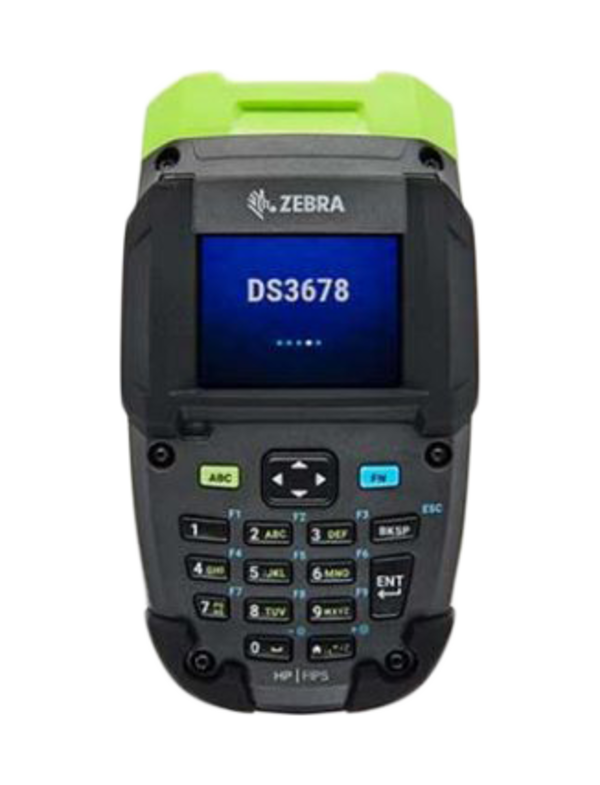 Zebra DS3678KD Industrial Green High Performance 1D/2D Cordless