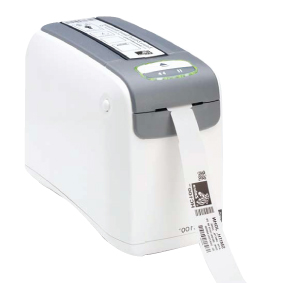 Zebra HC100 Ethernet wristband printer